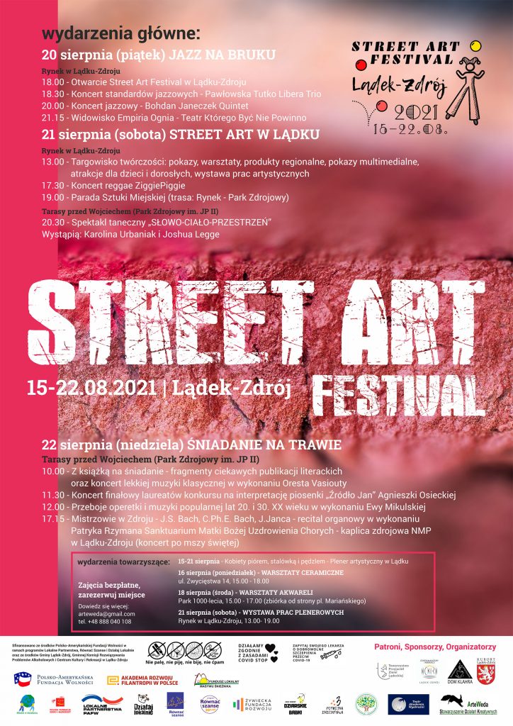 Street Art Festival - plakat imprezy
